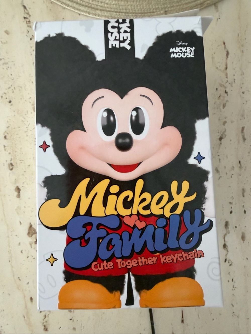Disney Mickey Family Cute Together Keychain - Chip Unripped with Box